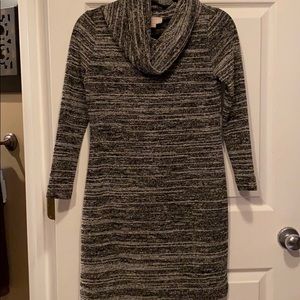 Cowl neck dress